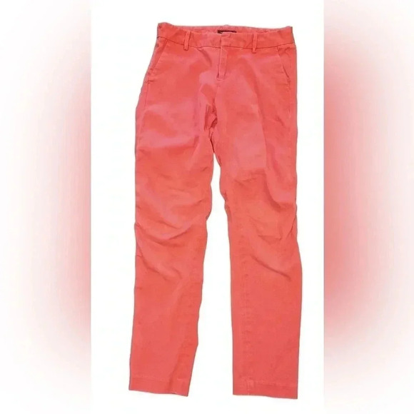 Tommy Hilfiger Coral Ruched Pants Size 0 - Picture 3 of 9
